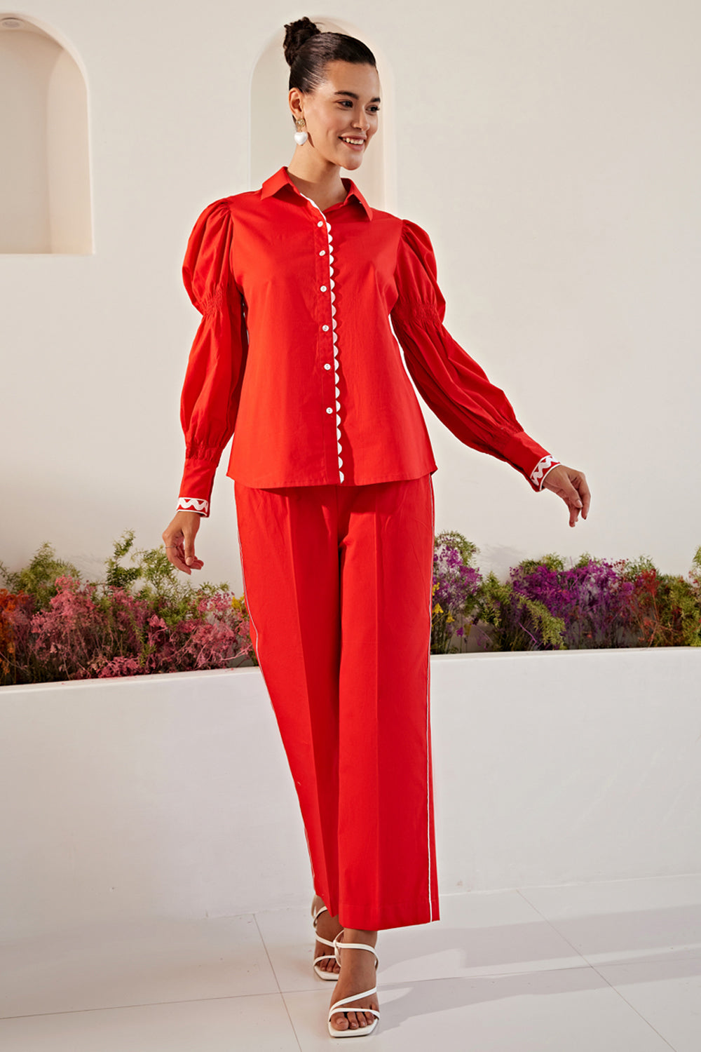Flaming Scarlet Co-ord Set