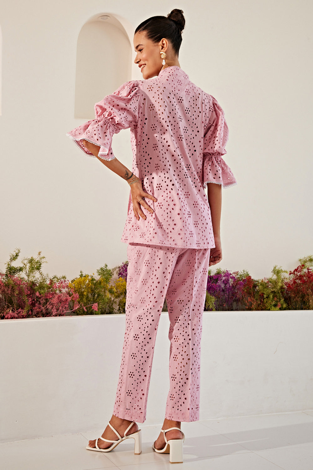 Roseate Juliet Sleeve Co-ord set
