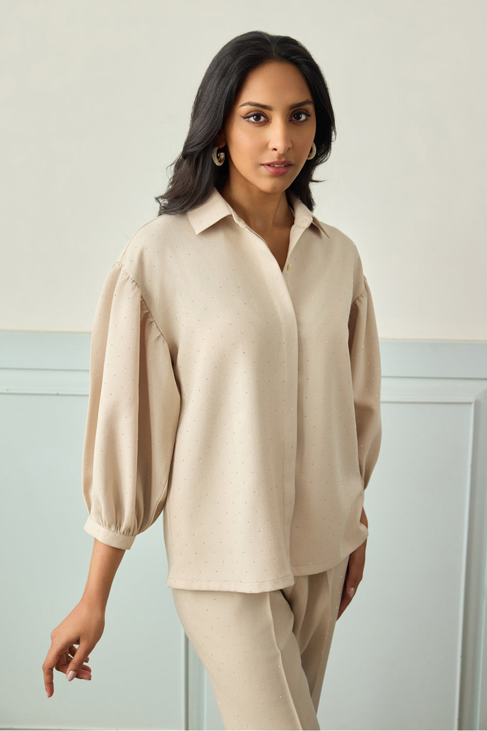 Luxe Glow Minimalist Co-ord Set