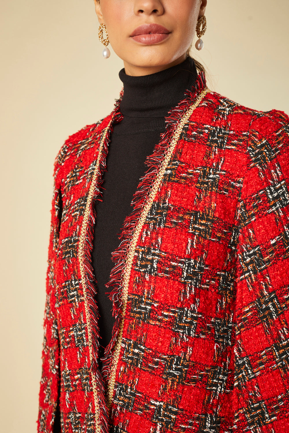 Festive Statement Cape
