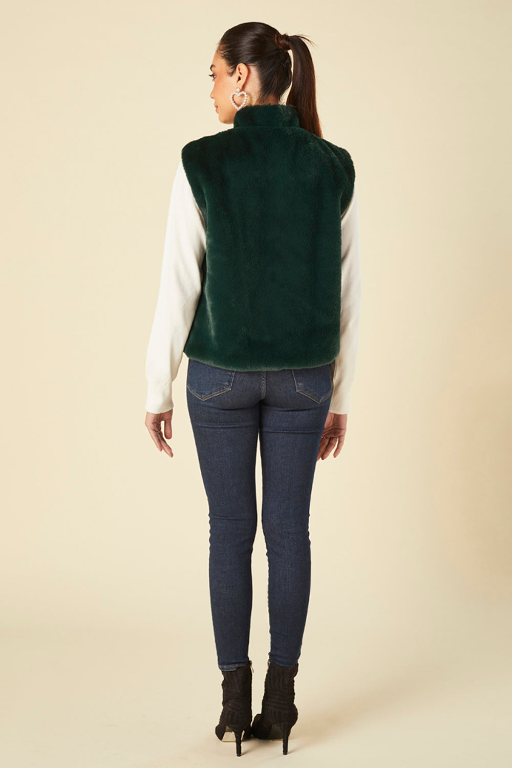 Mock Collar Jacket