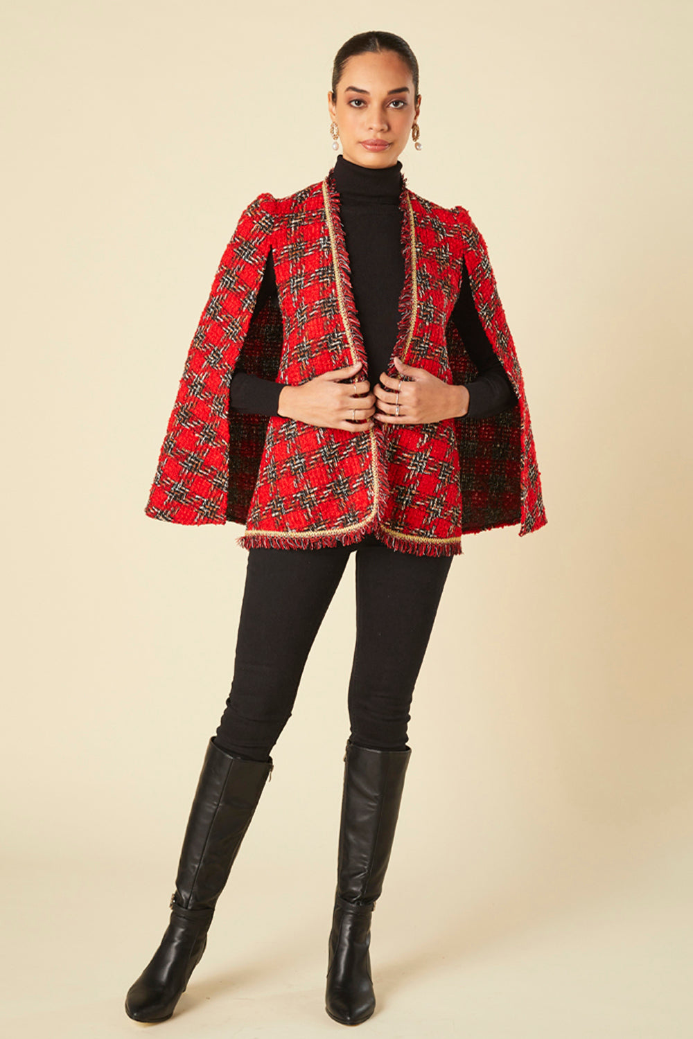 Festive Statement Cape