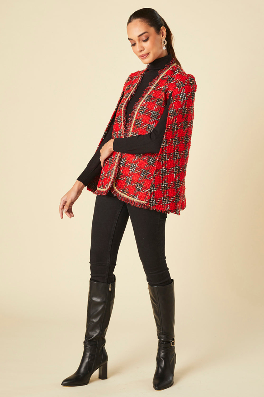 Festive Statement Cape