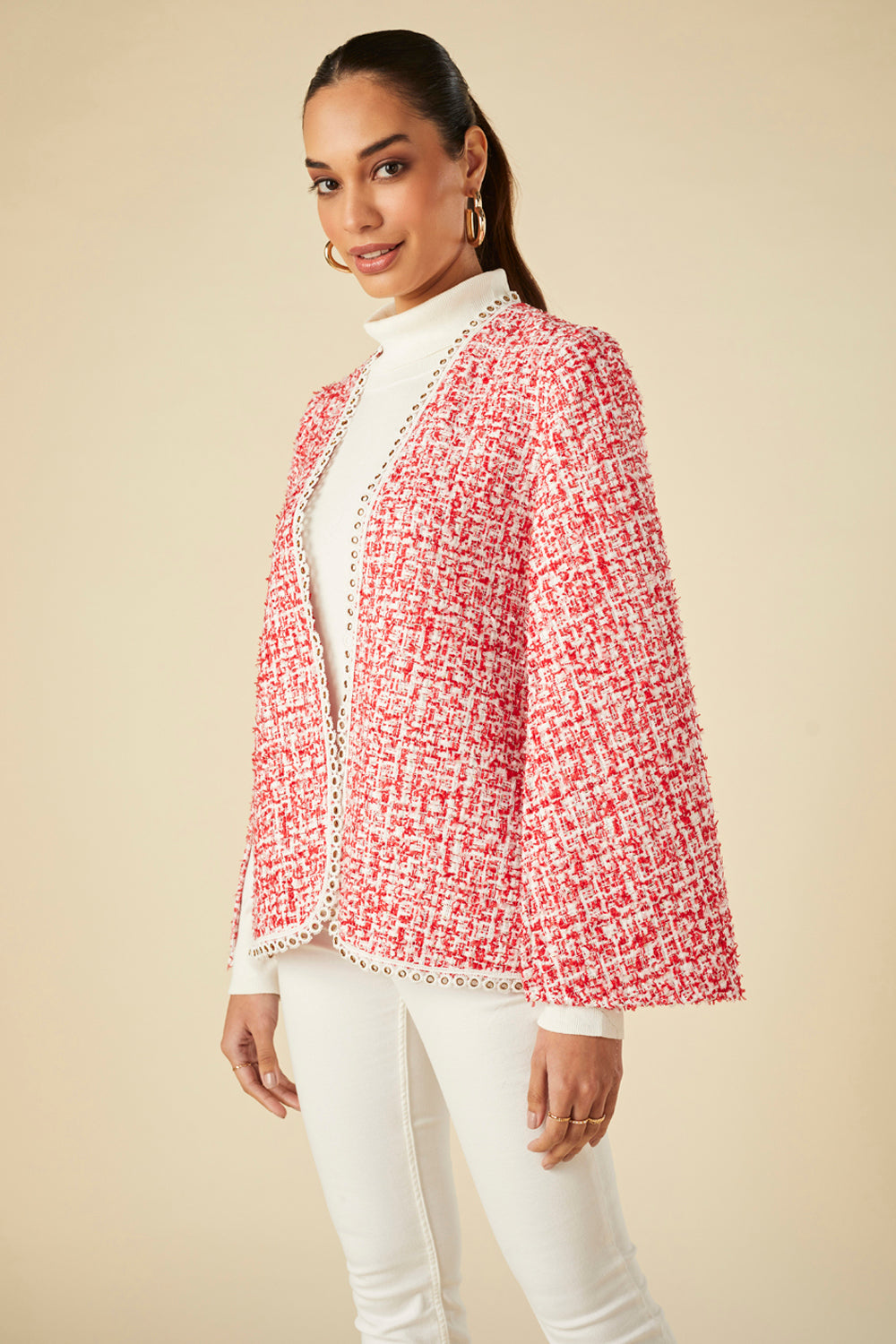 The Red Statement Cape