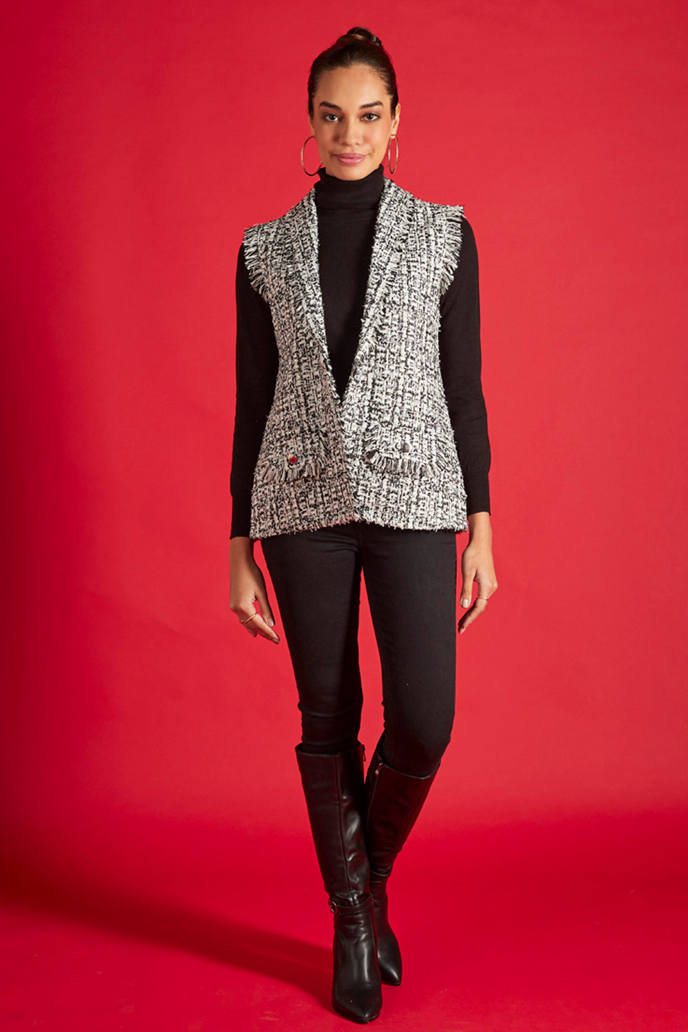Aishen Sleeveless Jacket