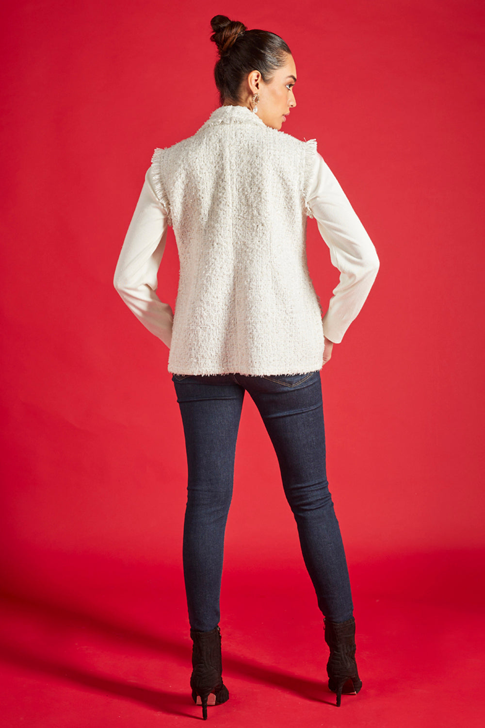 Aishen Sleeveless Jacket
