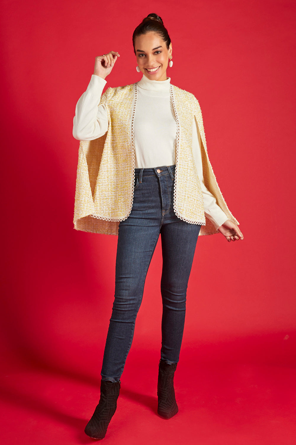 Yellow Statement Cape