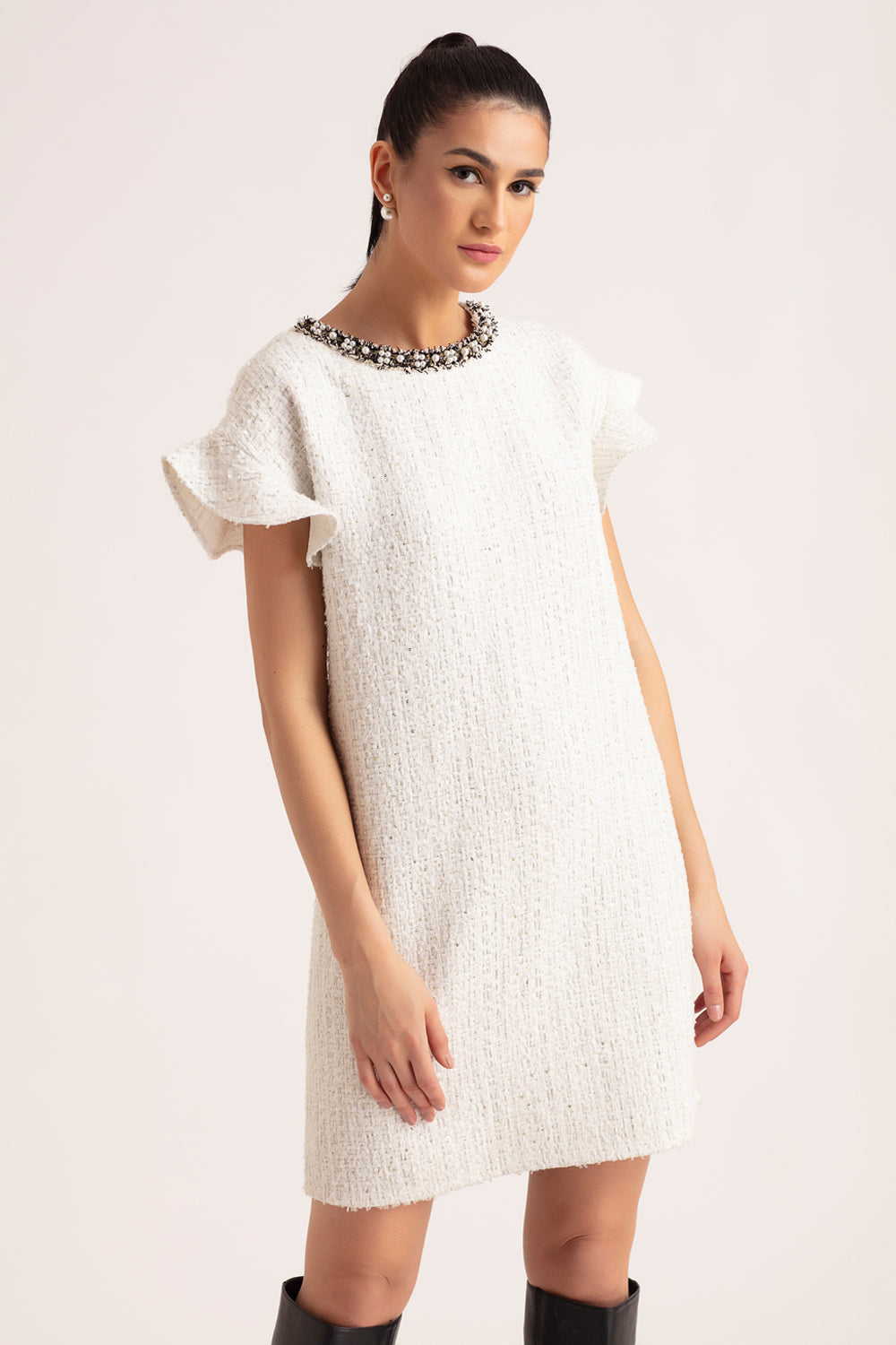 Serena Tweed Dress