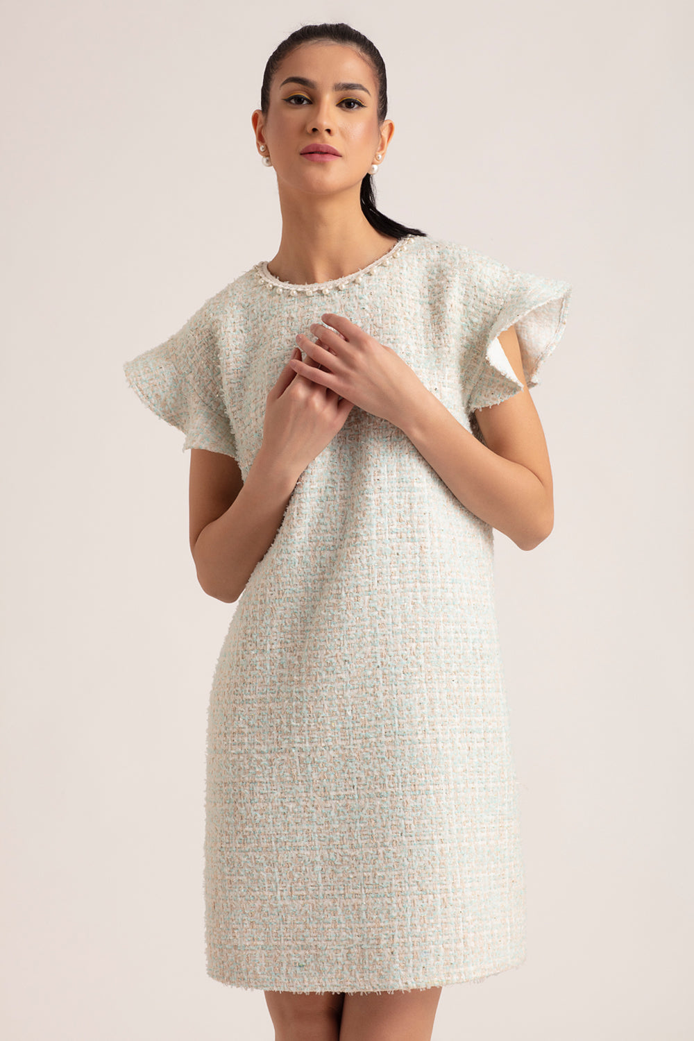 Serena Tweed Dress