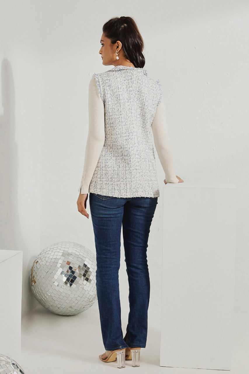 Aishen Sleeveless Jacket