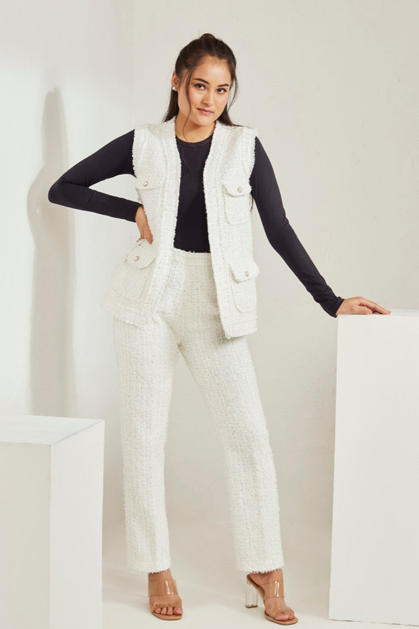 White Cherie Co-Ord Set